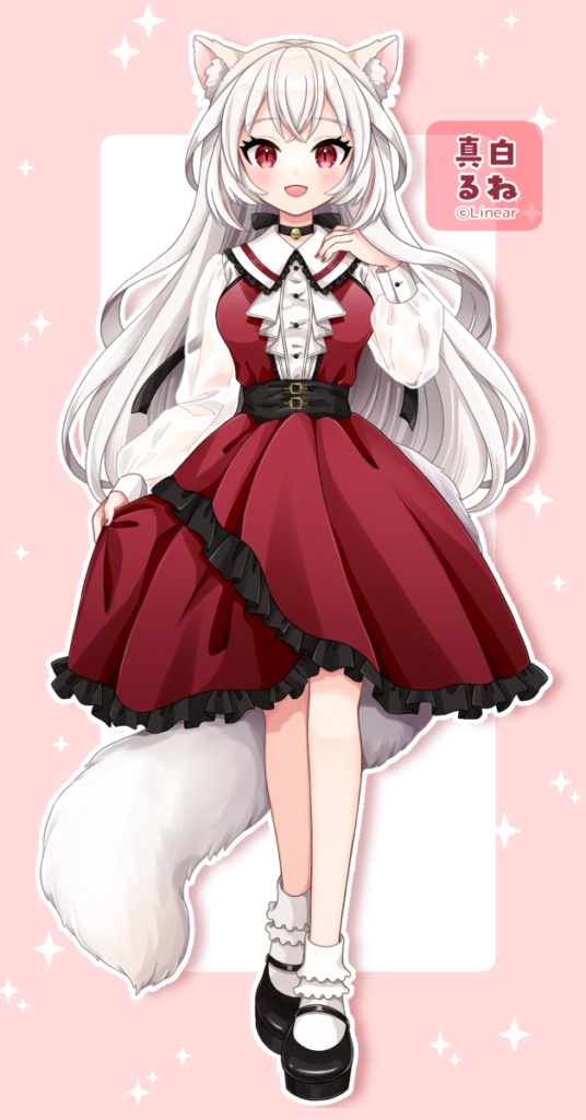 Linear 真白るね キャラクターデザイン・立ち絵